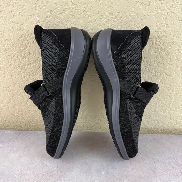 Orthofeet Amalya Shoes Women's Size 7B Black Orthopedic Slip On Sneakers Comfort - Picture 6 of 10